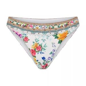 Camilla Beaded Floral Bikini Bottom